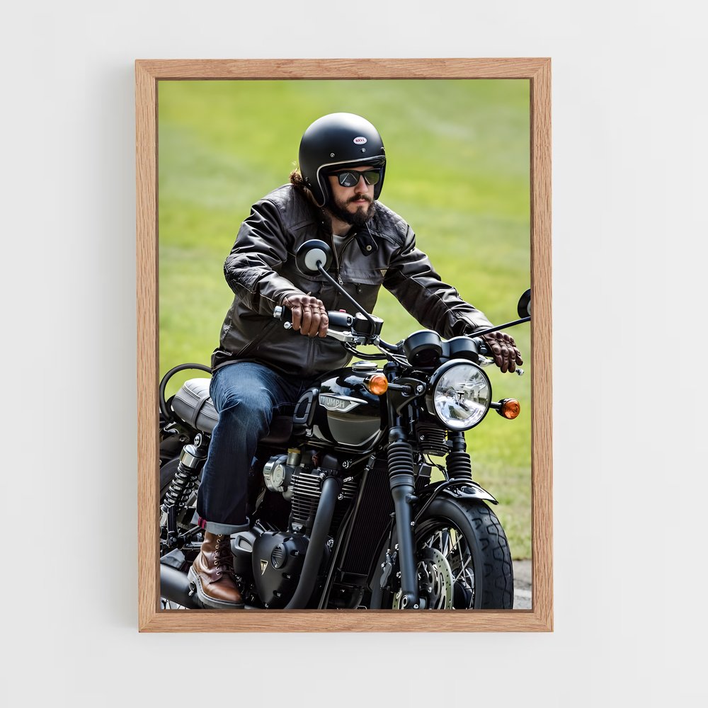Poster Bonneville t magnifique – affiche Triumph (vue 4)